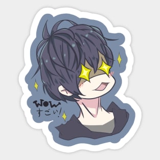 WOW Sticker